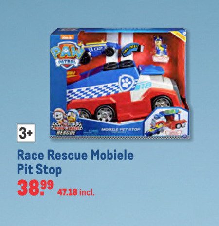 Paw Patrol   miniatuur auto folder aanbieding bij  Makro - details