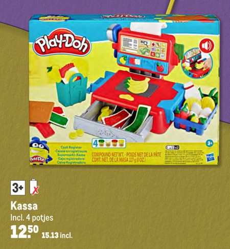 Play-Doh   kleispeelsets folder aanbieding bij  Makro - details