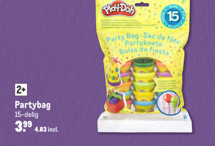 Play-Doh   losse potjes klei folder aanbieding bij  Makro - details