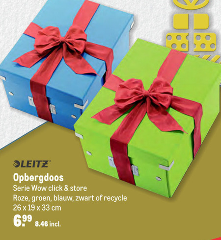 Leitz   opbergdoos folder aanbieding bij  Makro - details