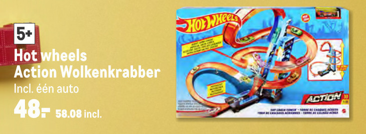 Hot Wheels   racebaan folder aanbieding bij  Makro - details