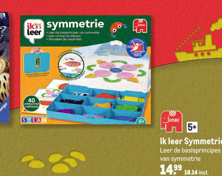 Jumbo   leerspelletje folder aanbieding bij  Makro - details