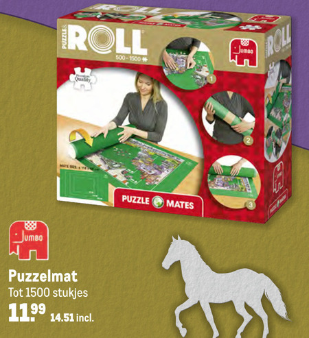 Jumbo   puzzelmat folder aanbieding bij  Makro - details