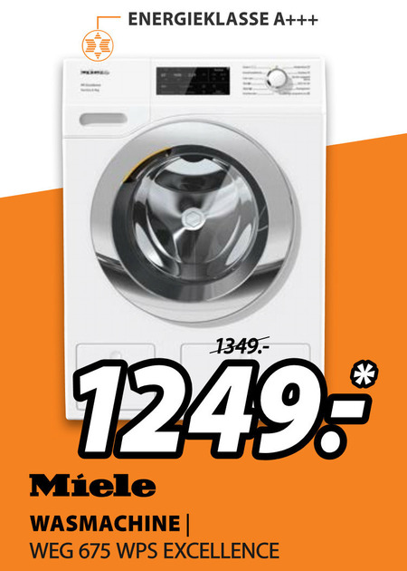 Miele wasmachine folder aanbieding bij Expert -