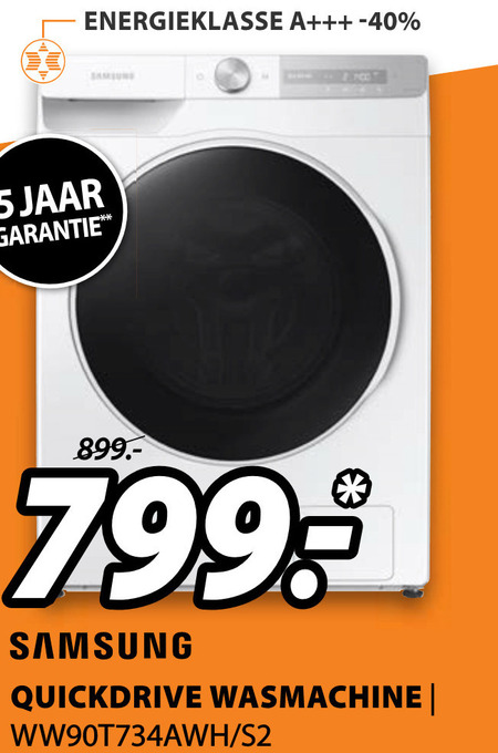 Samsung   wasmachine folder aanbieding bij  Expert - details