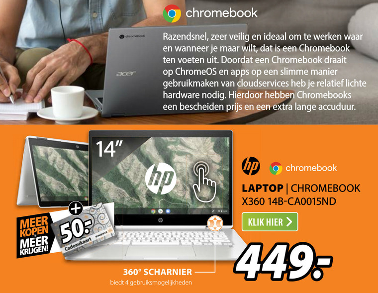 HP   notebook folder aanbieding bij  Expert - details