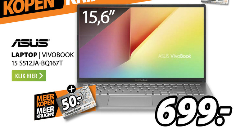 Asus   notebook folder aanbieding bij  Expert - details