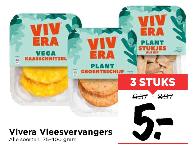 Vivera   vegetarisch folder aanbieding bij  Vomar - details