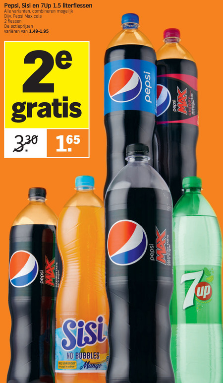 Sisi   cola, frisdrank folder aanbieding bij  Albert Heijn - details