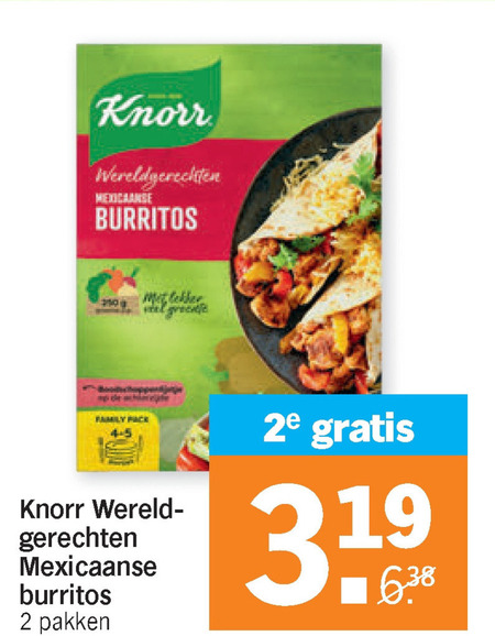 Knorr   maaltijdmix folder aanbieding bij  Albert Heijn - details