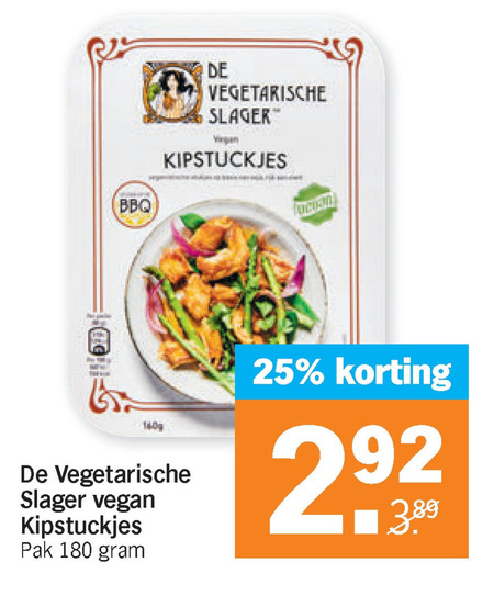 De vegetarische Slager   vegetarisch folder aanbieding bij  Albert Heijn - details