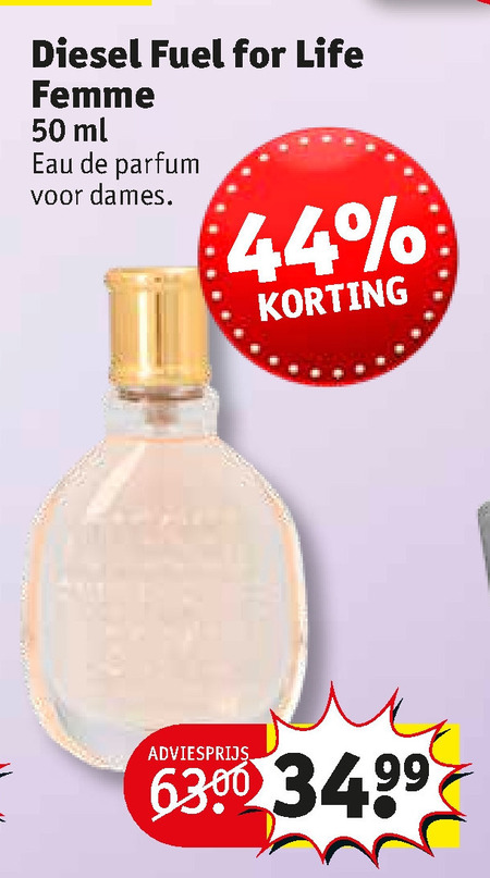 Diesel   eau de parfum folder aanbieding bij  Kruidvat - details