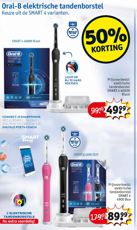 Darts Slovenië Sneeuwwitje Braun Oral-B electrische tandenborstel folder aanbieding bij Kruidvat -  details