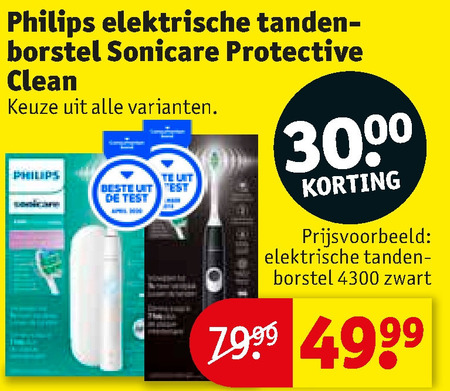 Philips   electrische tandenborstel folder aanbieding bij  Kruidvat - details