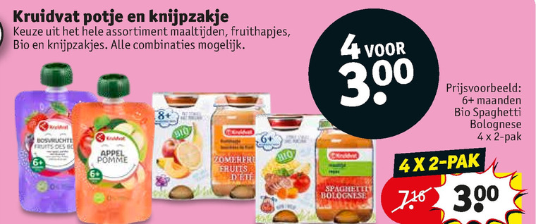 Kruidvat Huismerk   babyvoeding folder aanbieding bij  Kruidvat - details