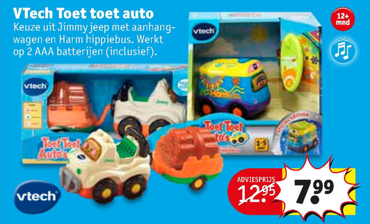 bladzijde toespraak Oorlogsschip VTech peuter- of babyspeelgoed folder aanbieding bij Kruidvat - details