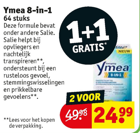 Ymea   voedingssupplement folder aanbieding bij  Kruidvat - details