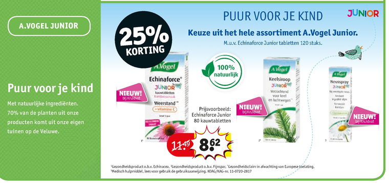 A Vogel   neusspray folder aanbieding bij  Kruidvat - details