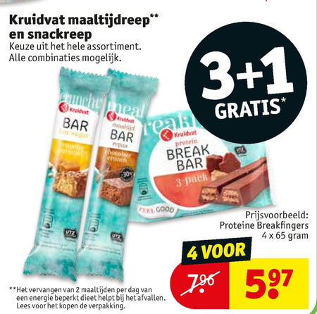 Kruidvat Huismerk   afslankmaaltijd folder aanbieding bij  Kruidvat - details