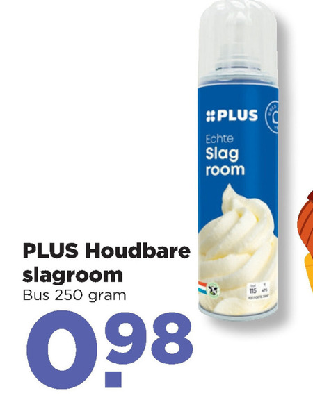 Plus Huismerk   slagroom folder aanbieding bij  Plus - details