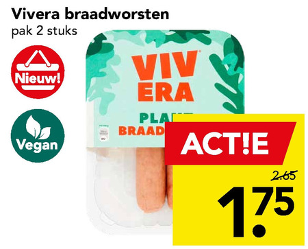 Vivera   vegetarisch folder aanbieding bij  Deen - details