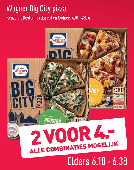 Wagner   diepvriespizza folder aanbieding bij  Aldi - details