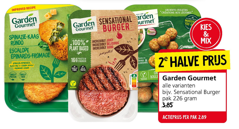 Garden Gourmet   vegetarisch folder aanbieding bij  Jan Linders - details