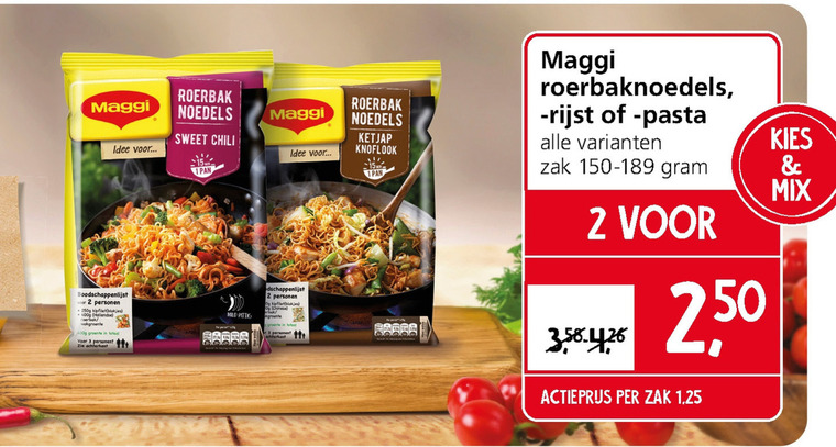 Maggi   noodles folder aanbieding bij  Jan Linders - details