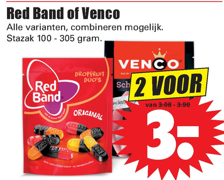 Venco   drop, snoep folder aanbieding bij  Dirk - details