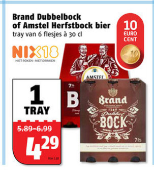 Amstel   bokbier folder aanbieding bij  Poiesz - details