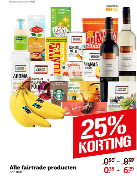 Clipper   koffie, ananas uit blik folder aanbieding bij  Coop - details