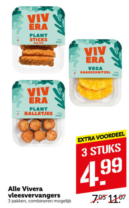 Vivera   vegetarisch folder aanbieding bij  Coop - details