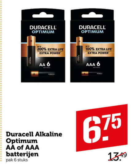 Duracell   batterij folder aanbieding bij  Coop - details