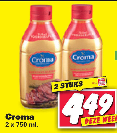 Croma   olie en vetten folder aanbieding bij  Nettorama - details