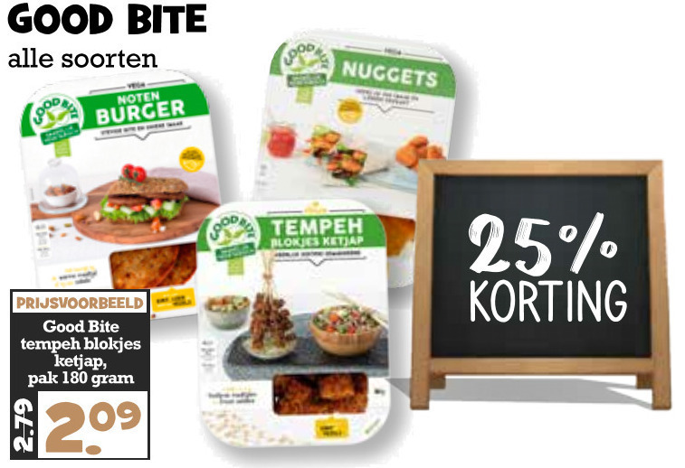 Goodbite   vegetarisch folder aanbieding bij  Boons Markt - details