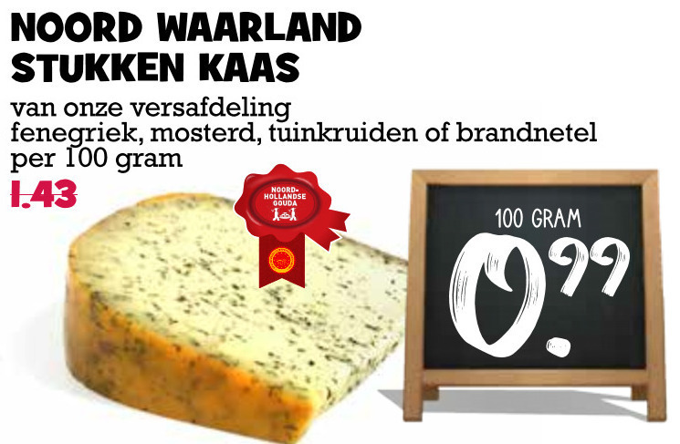 Noord Waarland   kruidenkaas folder aanbieding bij  Boons Markt - details