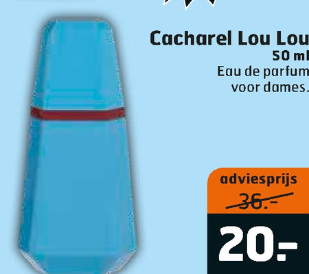 Cacharel   eau de parfum folder aanbieding bij  Trekpleister - details