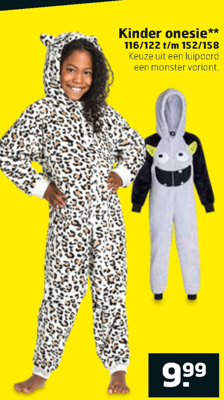 meisjes onesie jongens onesie folder aanbieding bij Trekpleister