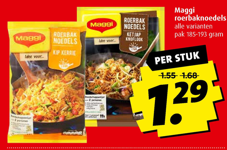 Maggi   noodles folder aanbieding bij  Boni - details