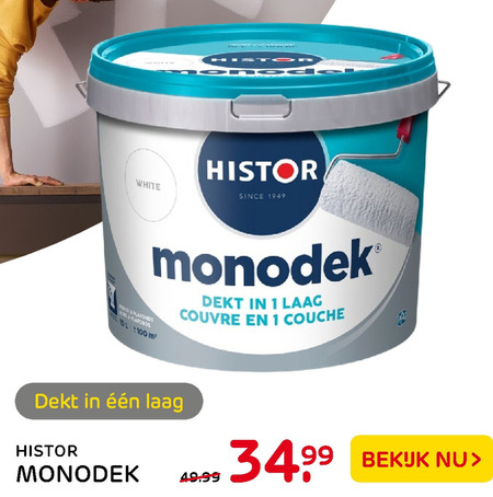 Histor   muurverf folder aanbieding bij  Praxis - details