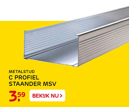 Algemeen afschaffen verkwistend aluminium wandprofiel folder aanbieding bij Praxis - details