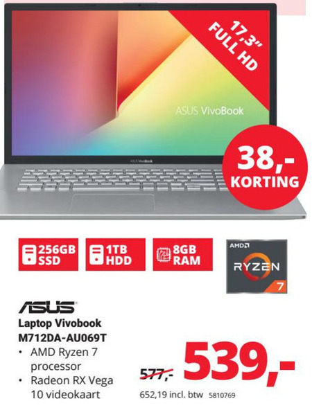 Asus   notebook folder aanbieding bij  Office Centre - details