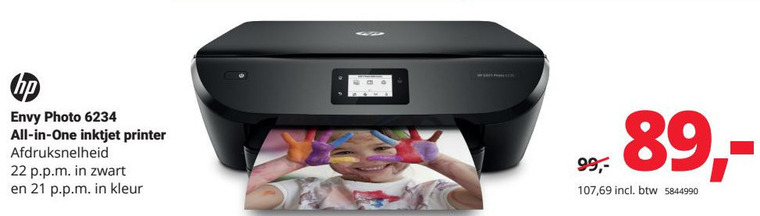 HP   all-in-one printer folder aanbieding bij  Office Centre - details