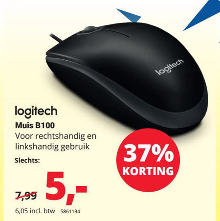 Logitech   muis folder aanbieding bij  Office Centre - details