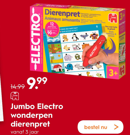 Jumbo   leerspelletje folder aanbieding bij  Blokker - details