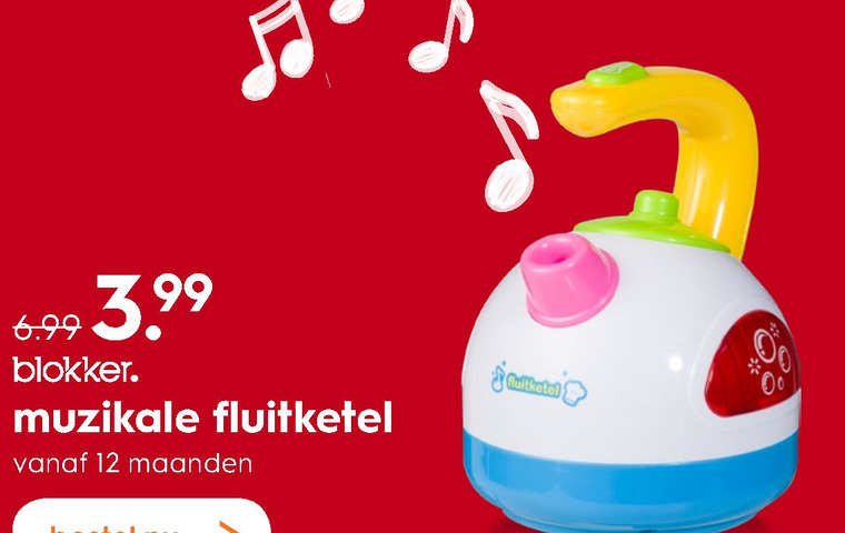 Blokker Huismerk   peuter- of babyspeelgoed folder aanbieding bij  Blokker - details