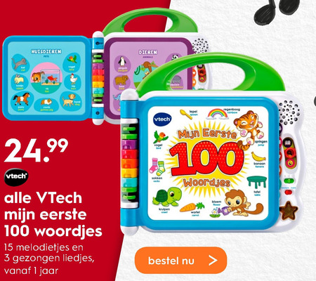 VTech   leerspelletje folder aanbieding bij  Blokker - details