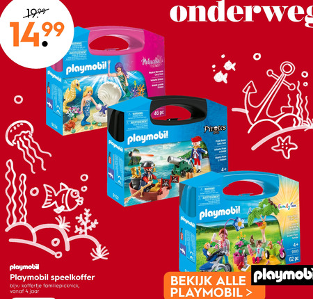 Playmobil   playmobil folder aanbieding bij  Blokker - details