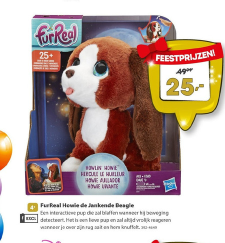 Fur Real   interactieve speelfiguur folder aanbieding bij  Top1Toys - details