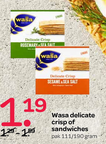 Wasa   knackebrod folder aanbieding bij  Spar - details